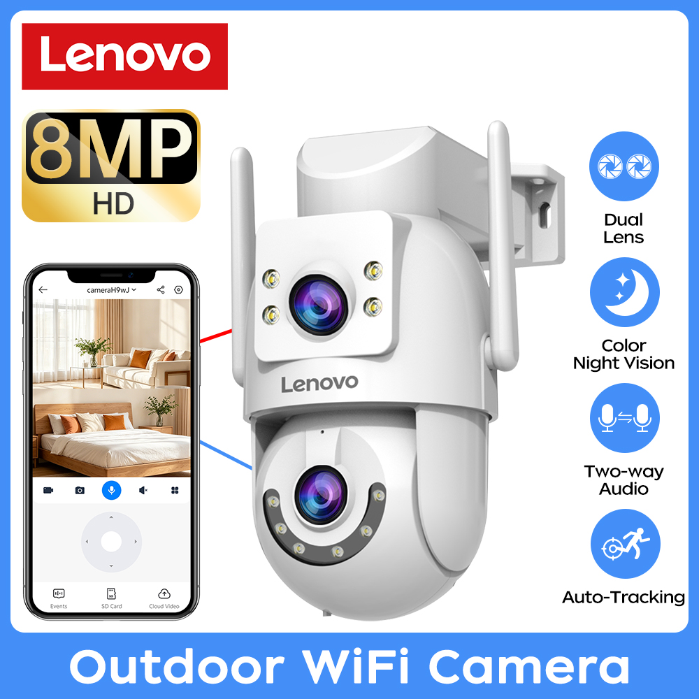 Home Security Product - Lenovo 8MP Outdoor Surveillance Camera 5G