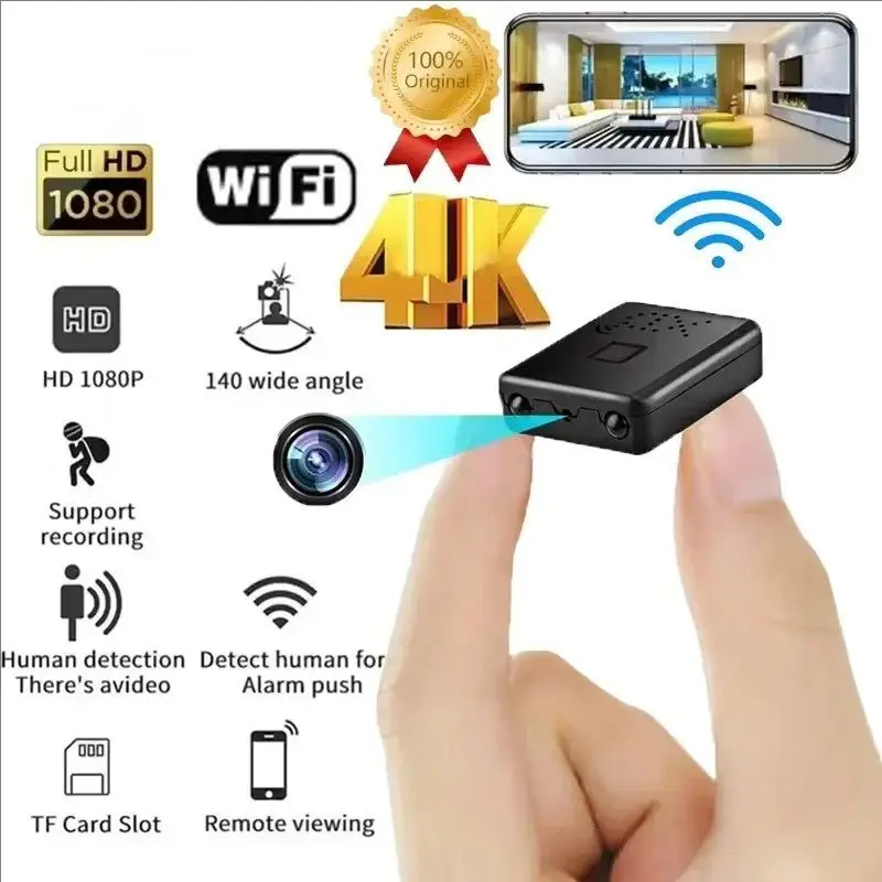 Home Security Tech - XD Mini Camera Full HD 4K