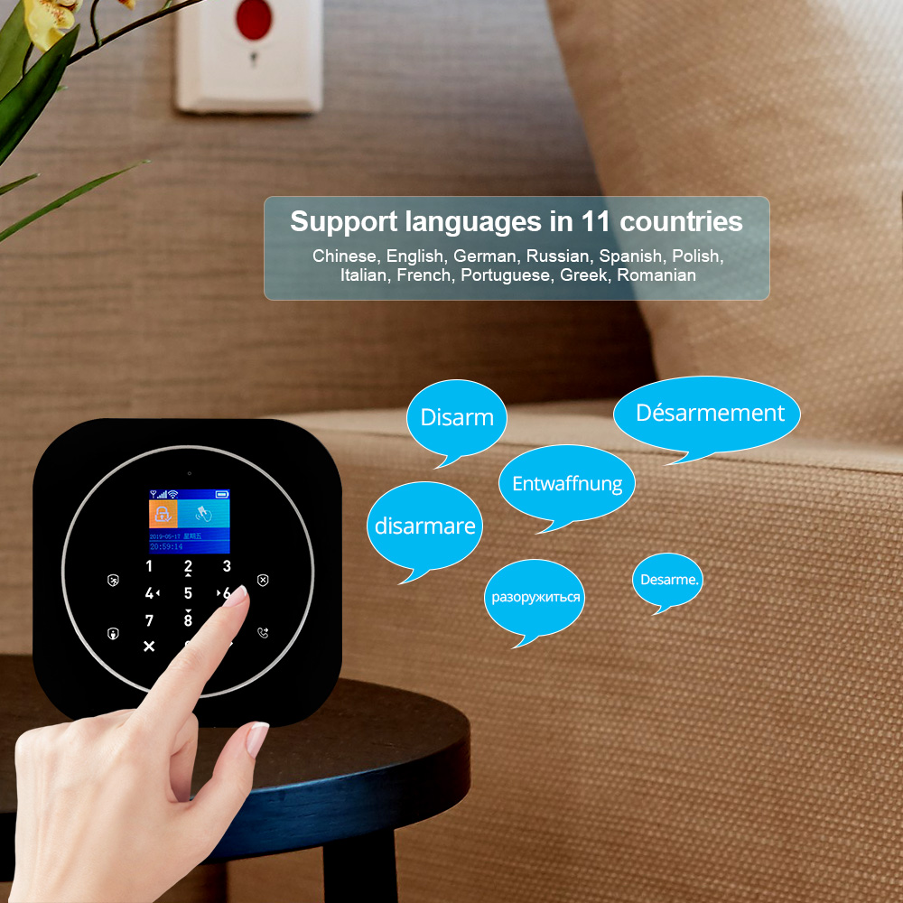 KERUI G12 2G Wifi Wireless Hom - đánh giá và giá Home Security Panel