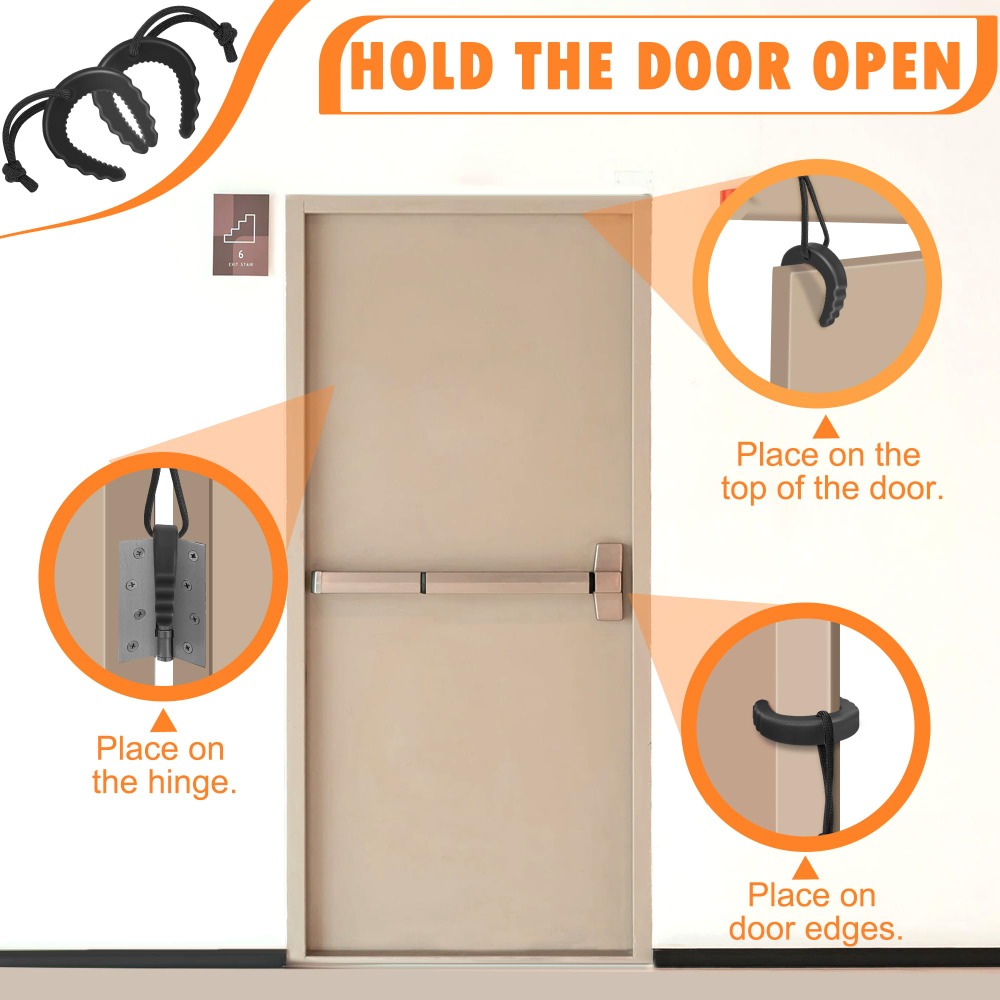 Easy to Use Rubber Door Jam Fi - đánh giá và giá Door Wedge Alarm