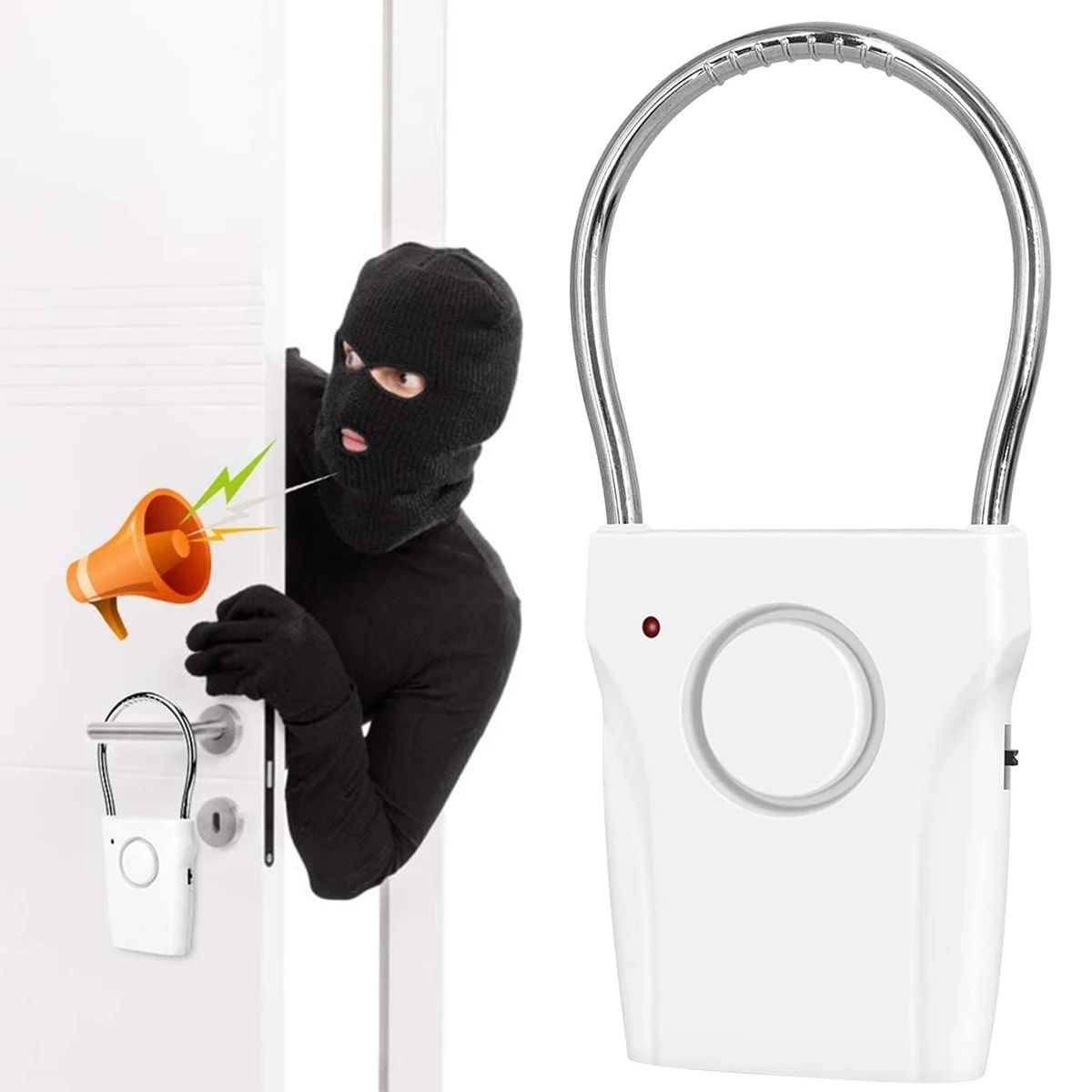 Door Handle Alarm 110dB Door S - đánh giá và giá Door Wedge Alarm