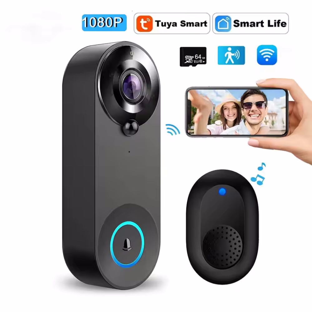 Tuya 1080P Wireless WIFI Doorb - đánh giá và giá Home Security Brand