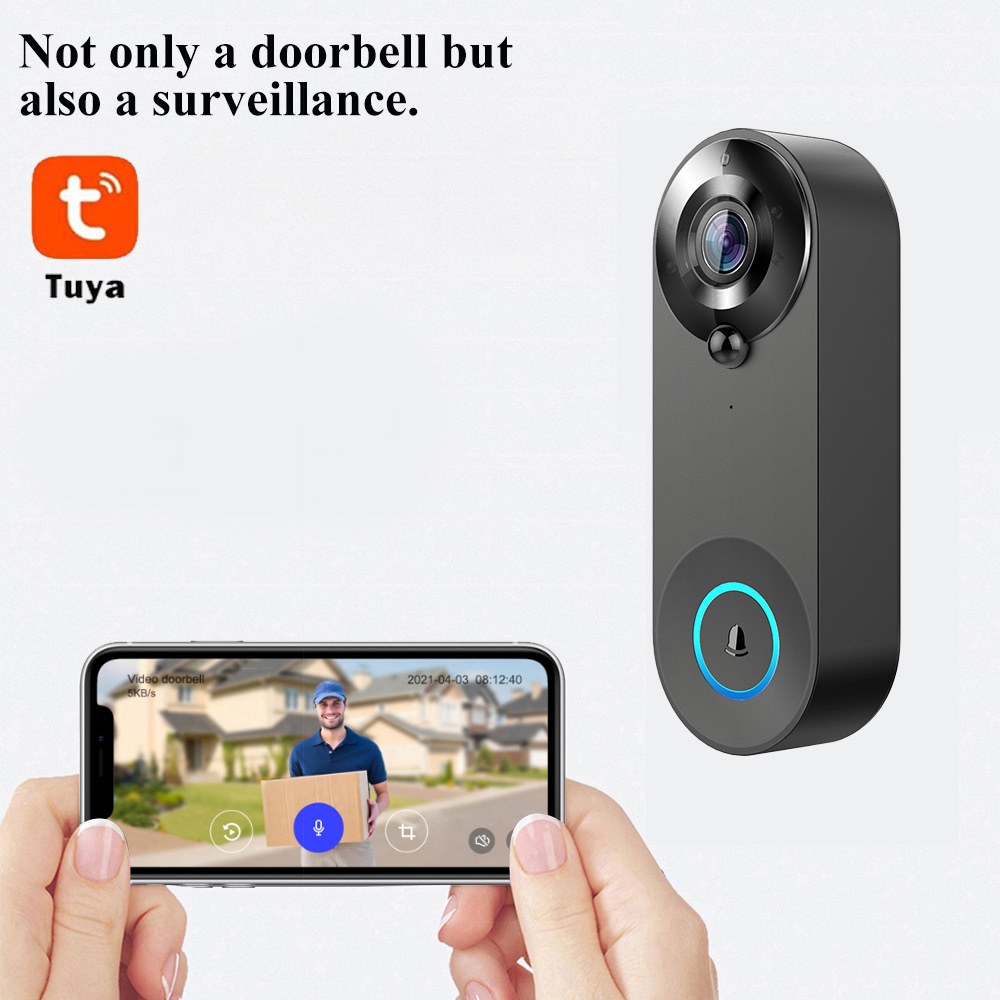 Tuya 1080P Wireless WIFI Doorb - đánh giá và giá Home Security Brand