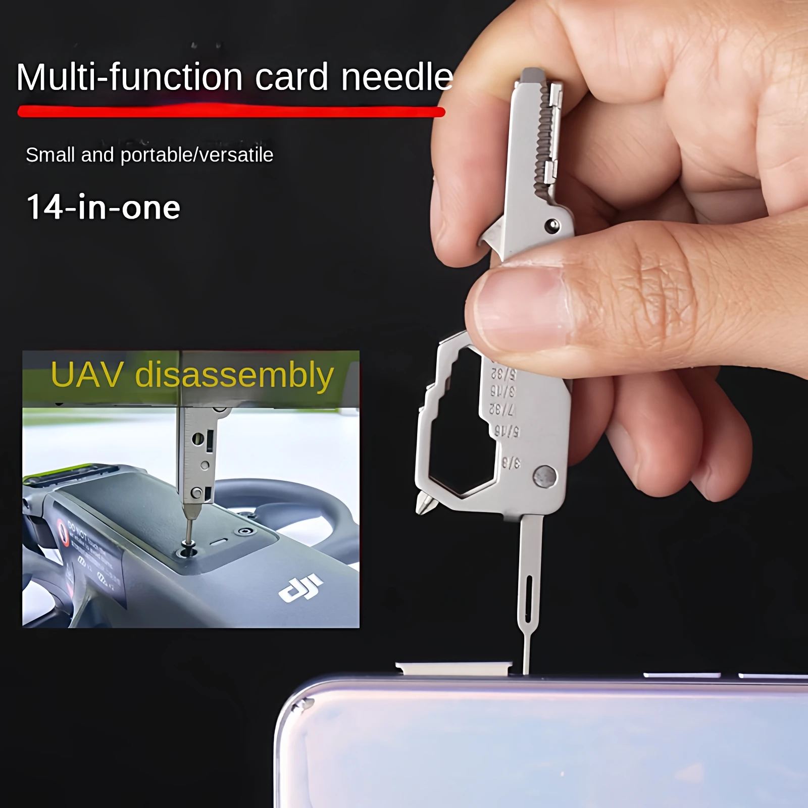 Mini Multifunctional Keychain  - đánh giá và giá Drone Security Home