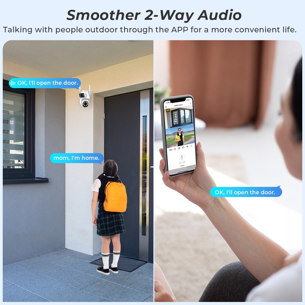 BESDER 4K 8MP Wifi Camera PTZ  - đánh giá và giá Home Security Outdoor Camera System
