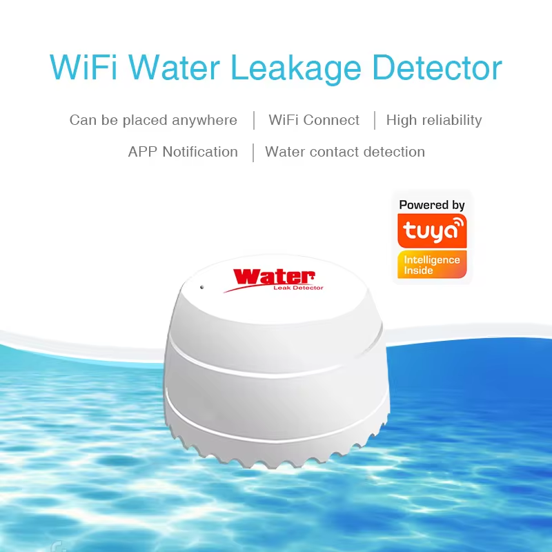 Tuya WiFi Water Leak Detector  - đánh giá và giá Home Security App