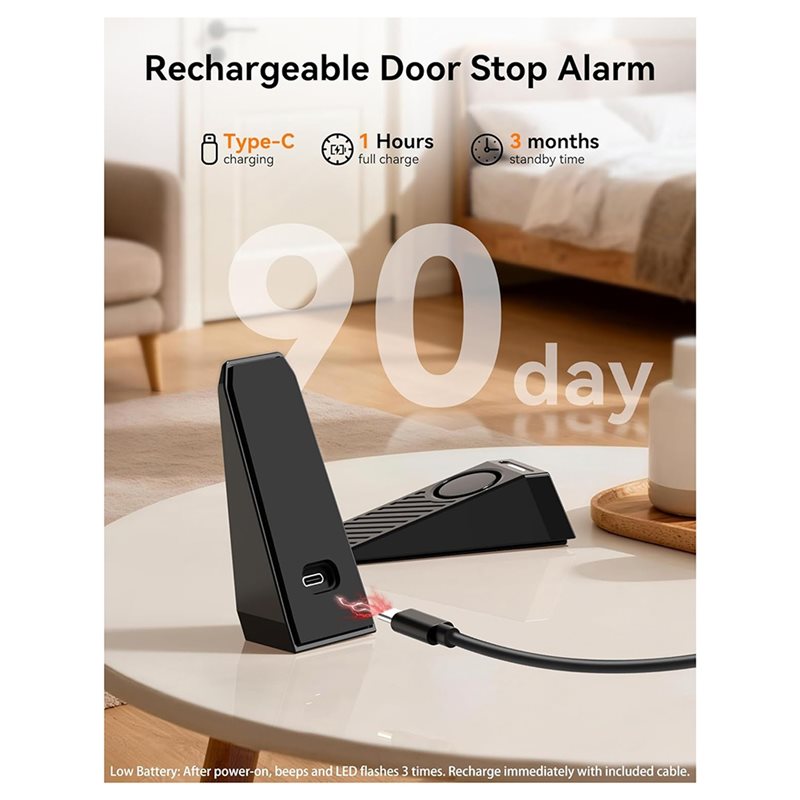 AB34-Door Stop Alarm, Door Sto - đánh giá và giá Door Wedge Alarm
