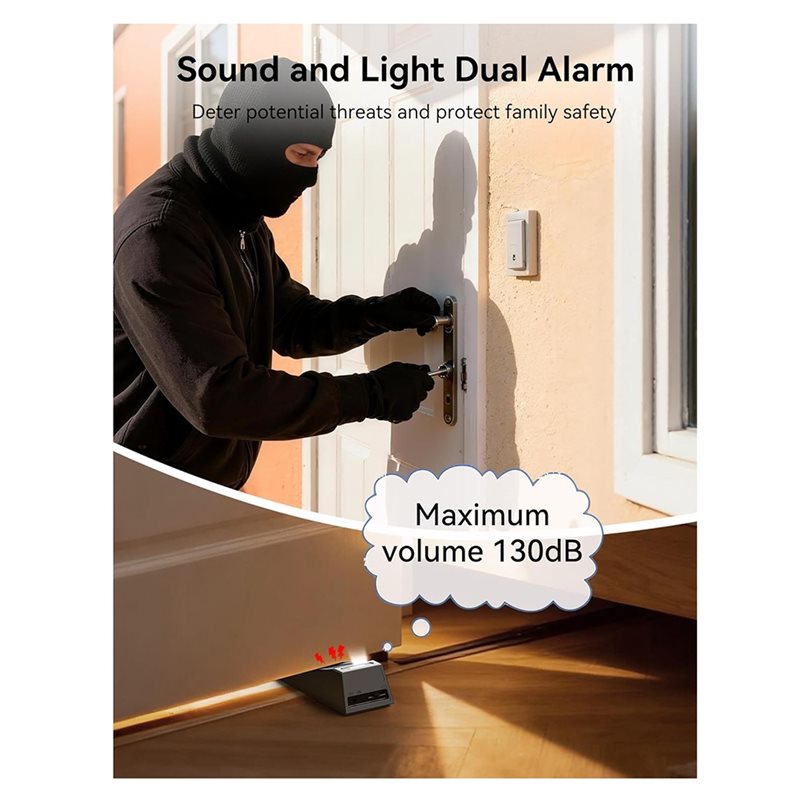 AB34-Door Stop Alarm, Door Sto - đánh giá và giá Door Wedge Alarm