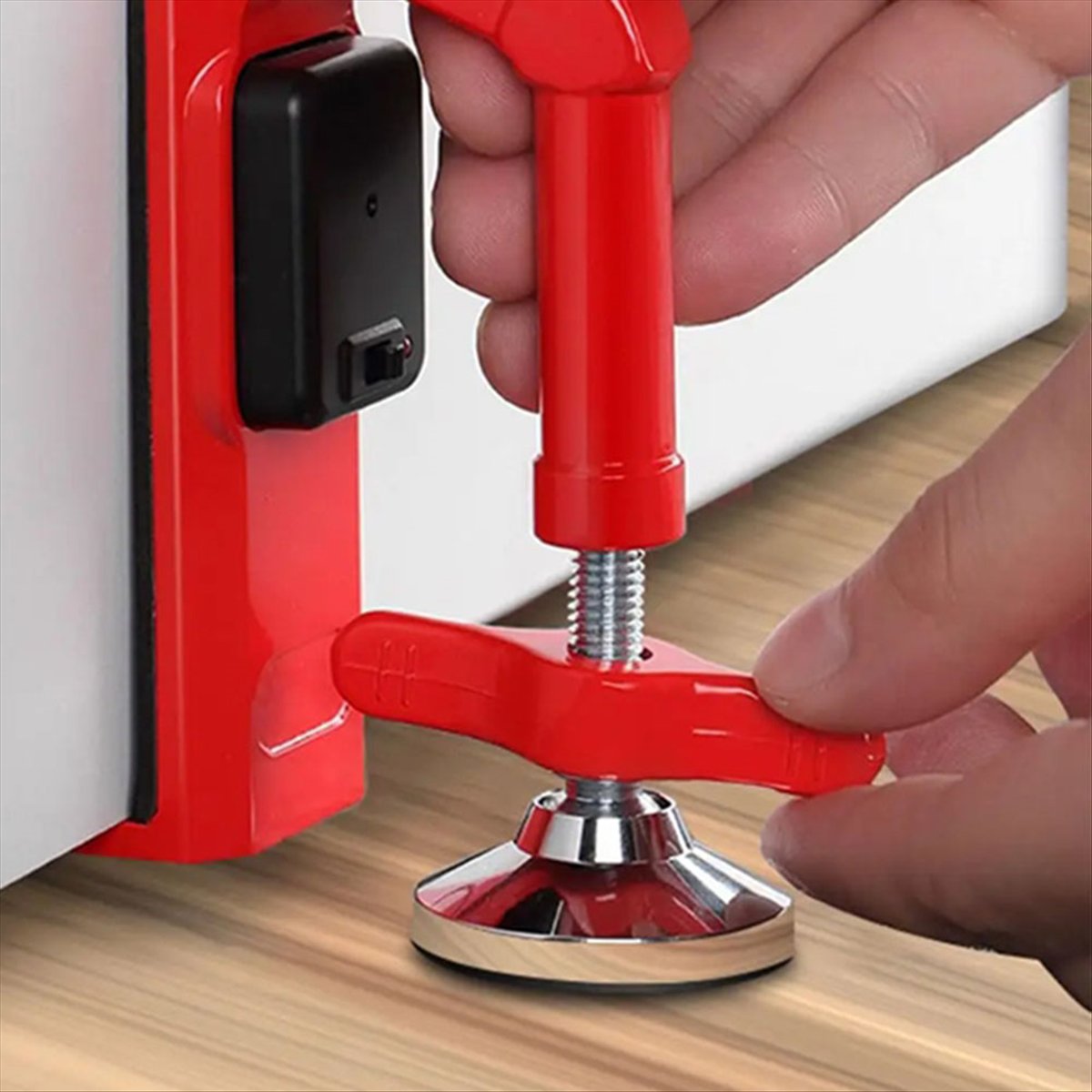 Punctual- Portable Alarm Door  - đánh giá và giá Door Wedge Alarm