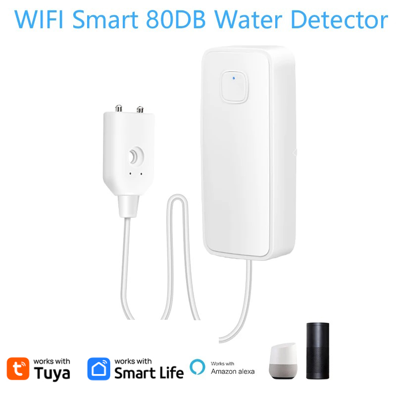 Tuya WiFi Smart Water Leak Sen - đánh giá và giá Home Security App