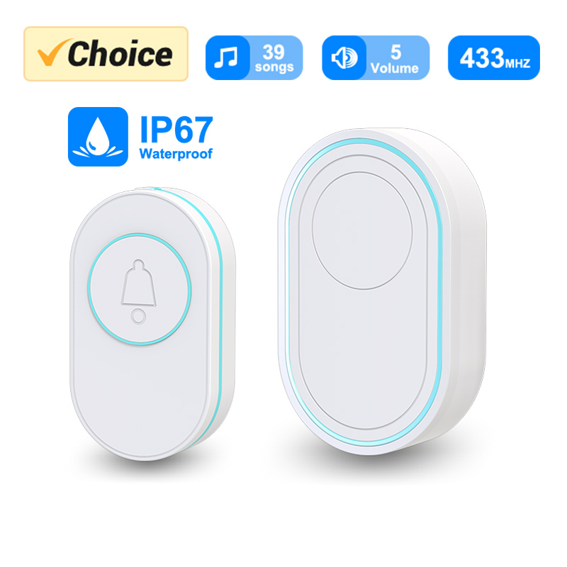 Wireless Doorbell IP67 Waterpr - đánh giá và giá Home Security Product