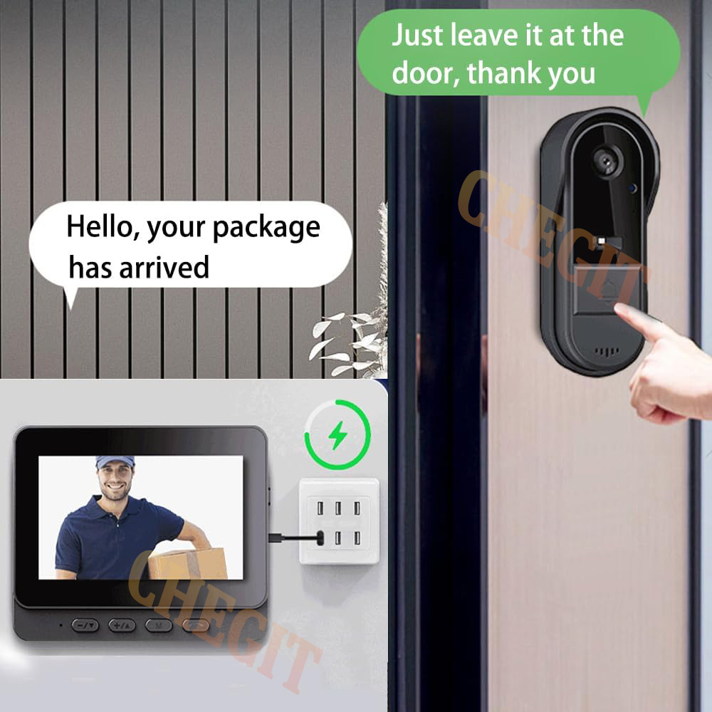 Wireless Wifi Doorbell Camera  - đánh giá và giá Home Security Brand