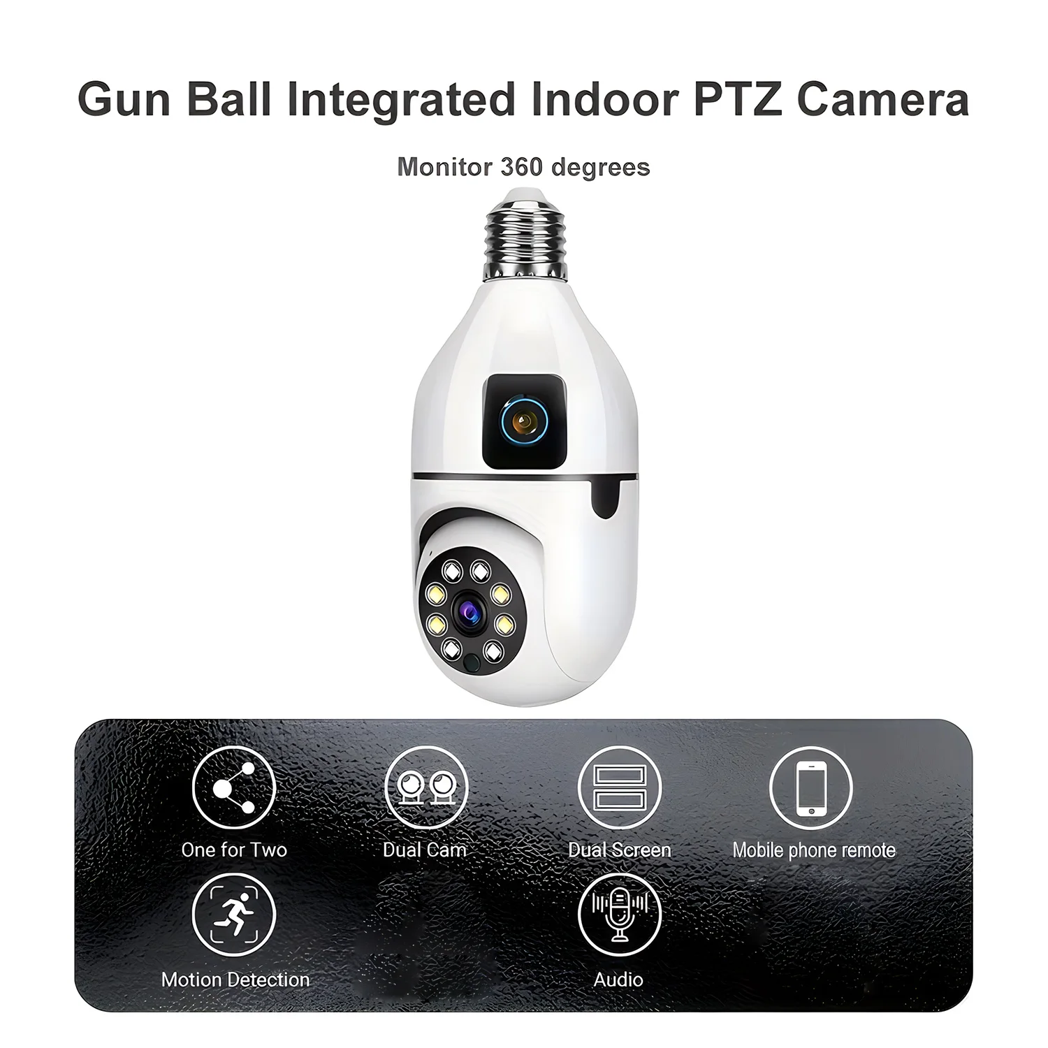 2MP E27 Bulb Surveillance Dual - đánh giá và giá Home Security Outdoor Camera System