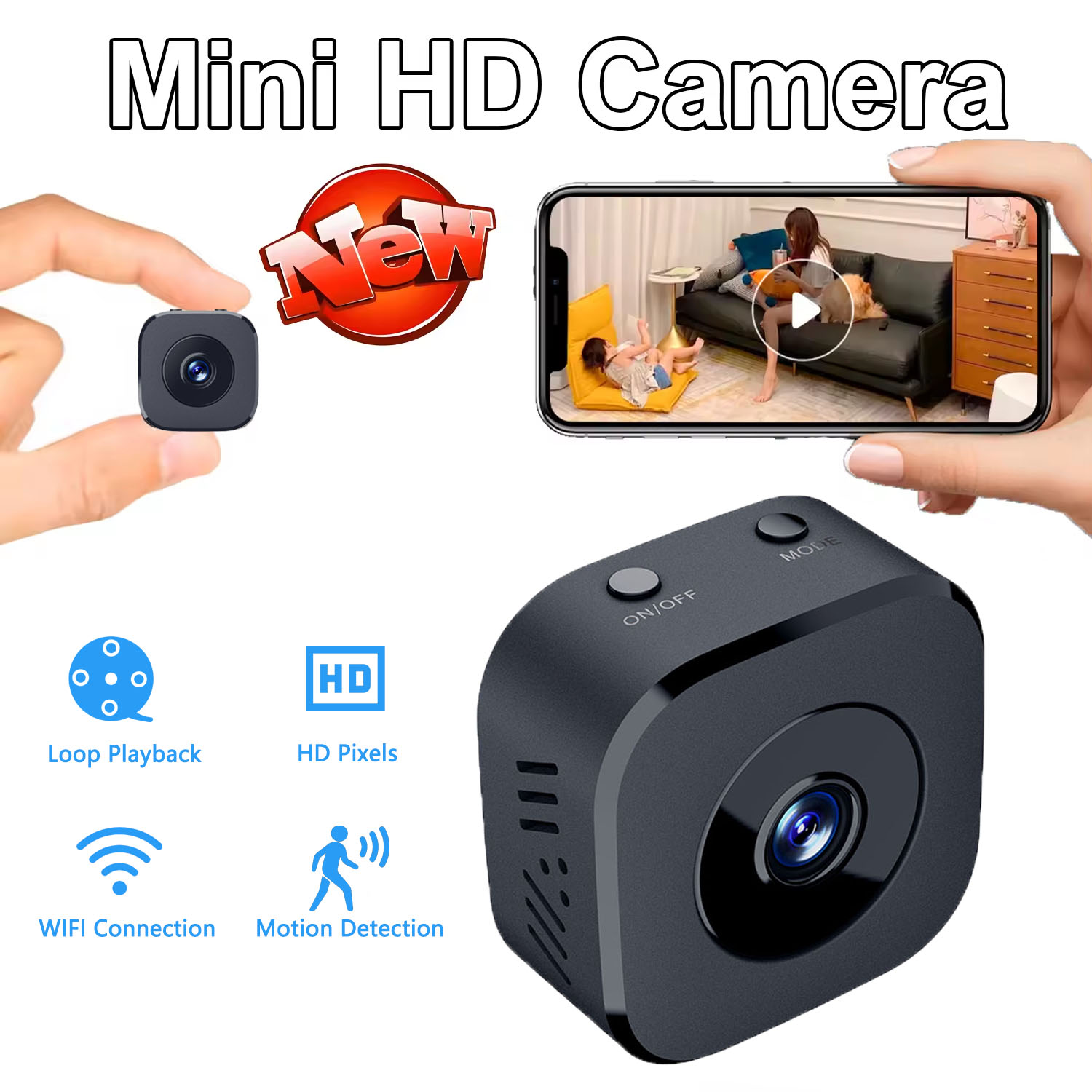 Security Camera 4K Mini Full C - đánh giá và giá Home Security Brand