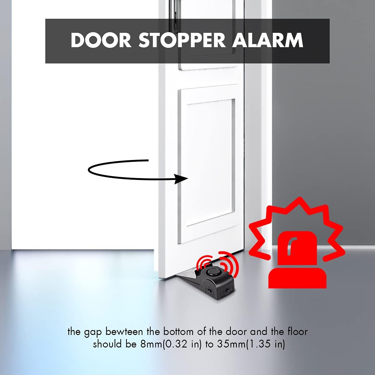 Door Stop Alarm, Door Stopper  - đánh giá và giá Door Wedge Alarm