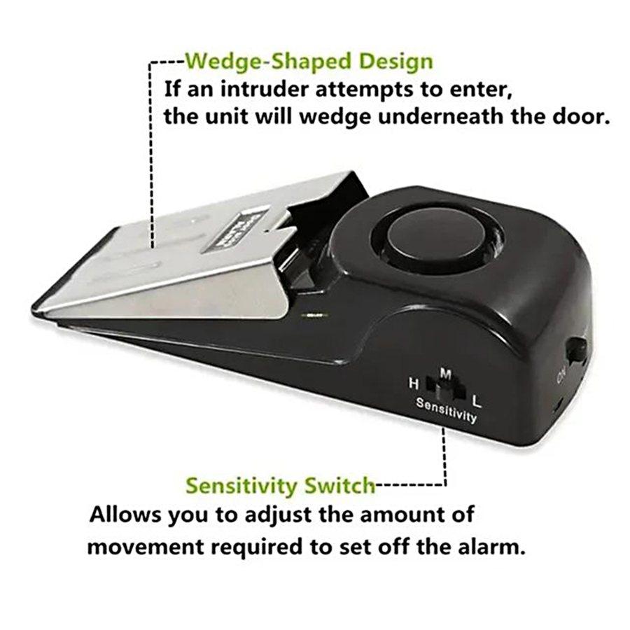 Door Stop Alarm, Door Stopper  - đánh giá và giá Door Wedge Alarm