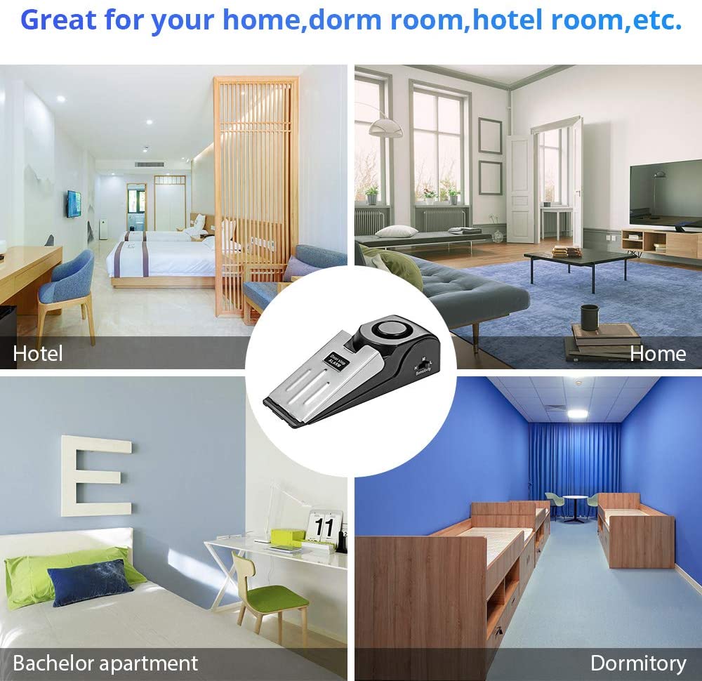 1Pc Door Stopper Alarm Portabl - đánh giá và giá Door Wedge Alarm