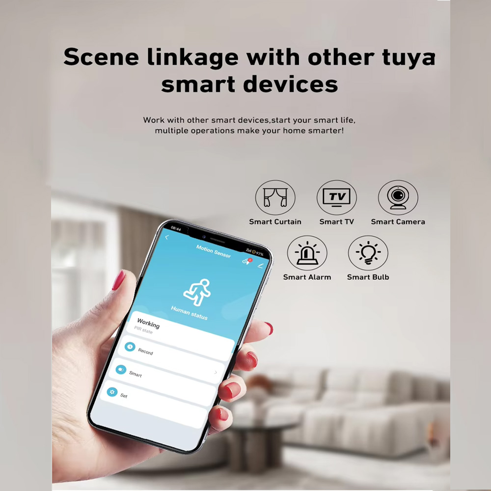 Smart PIR Motion Sensor WiFi Z - đánh giá và giá Home Security App