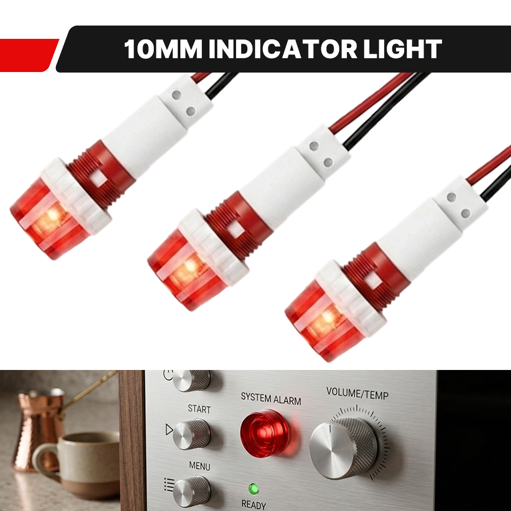 FILN 3PCS 10mm Threaded LED In - đánh giá và giá Home Security Companies Near Me