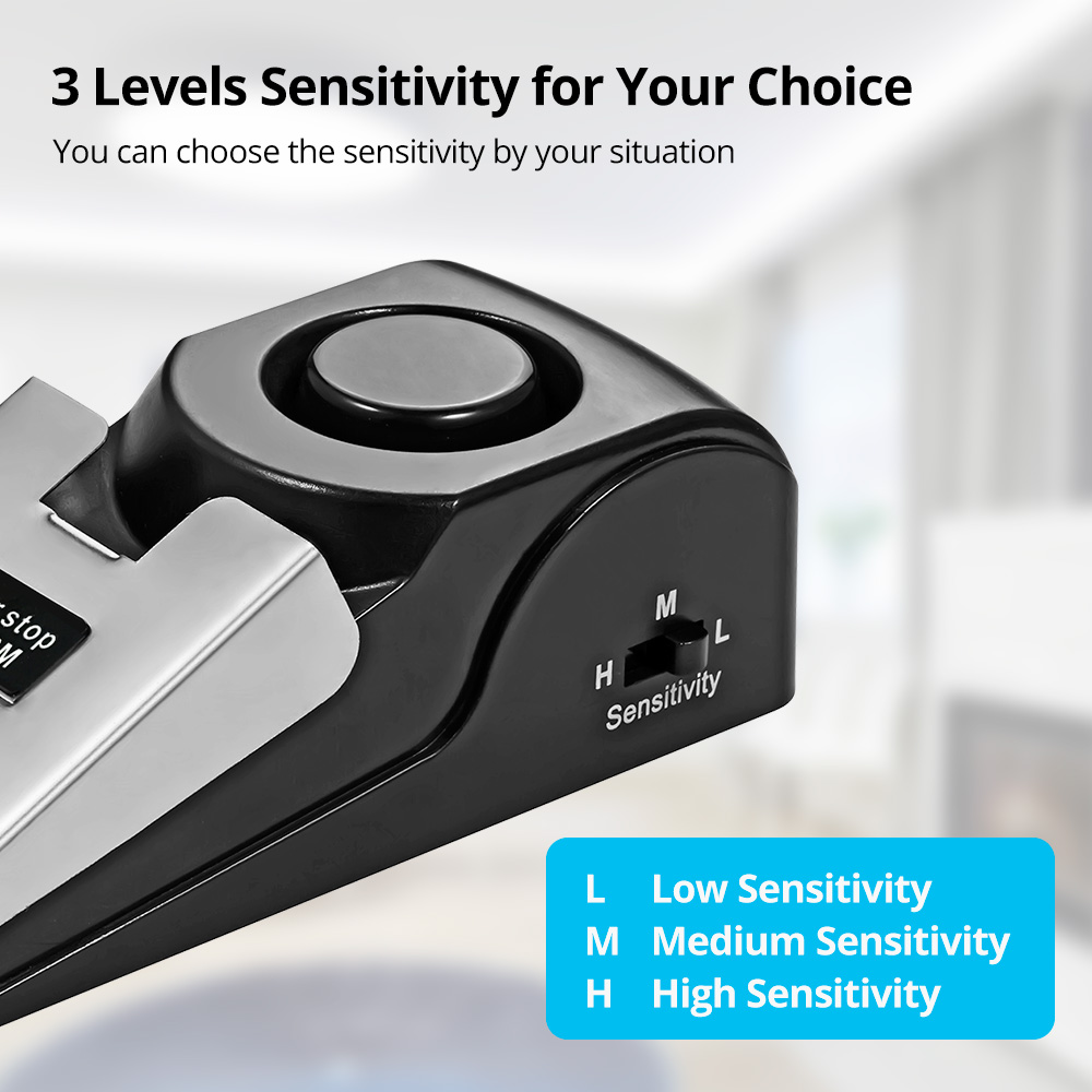 2pcs Door Stop Alarm for Home  - đánh giá và giá Door Wedge Alarm