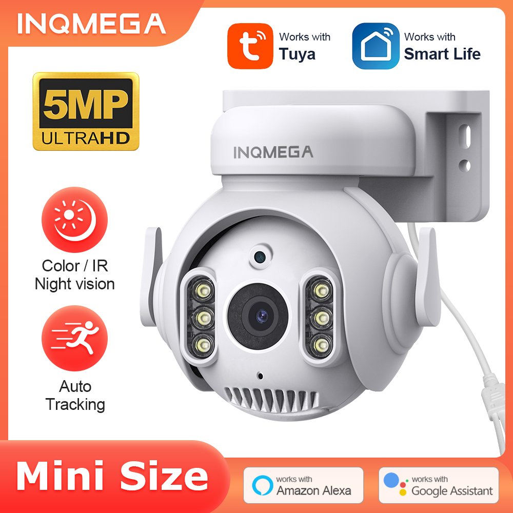 INQMEGA 5MP Wifi TUYA CAMERA T - đánh giá và giá Home Security Outdoor Camera System