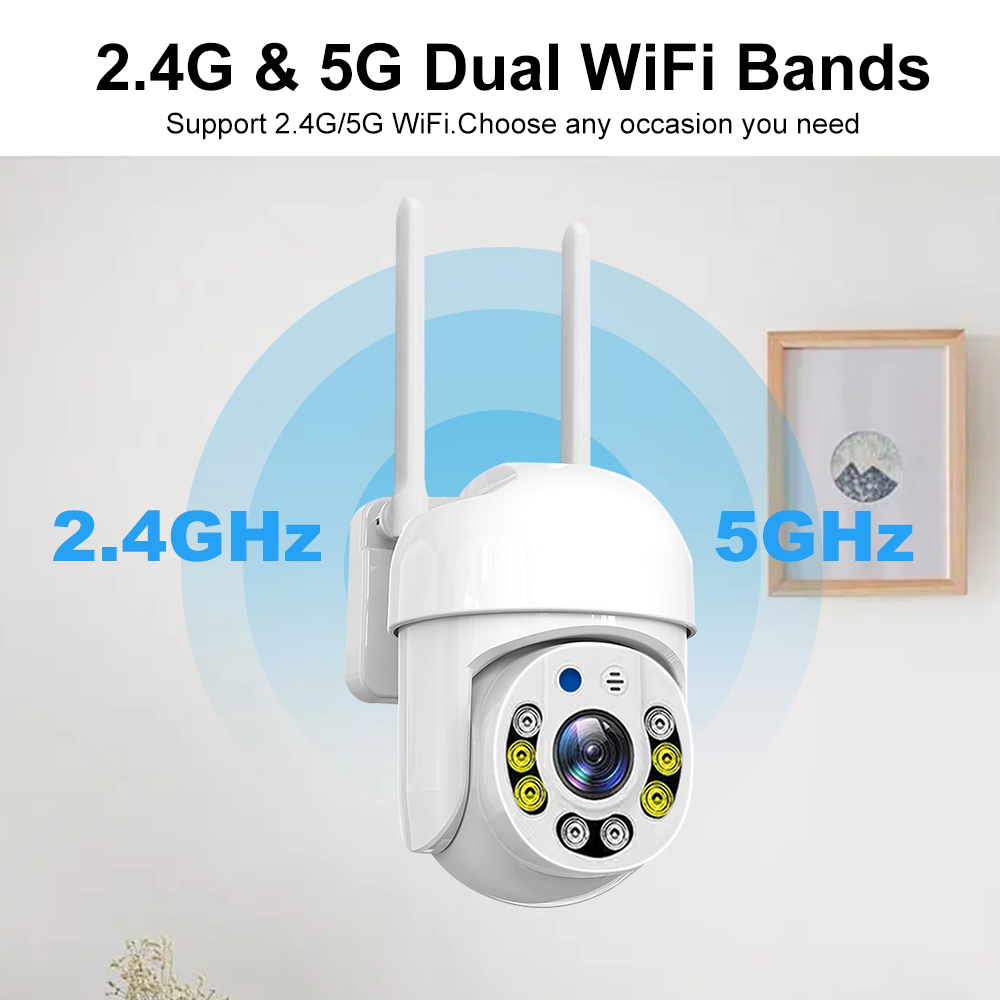 Tuya 5G Wifi Camera PTZ Outdoo - đánh giá và giá Home Security Product