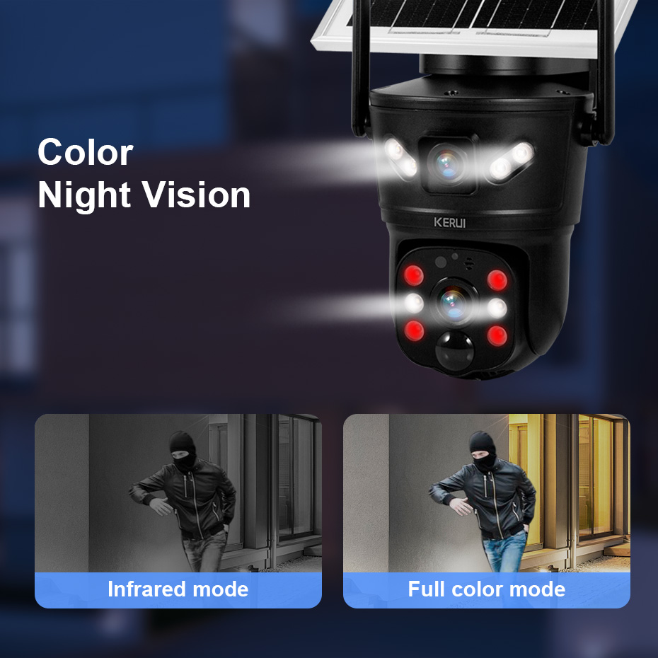 KERUI Outdoor 6MP Solar Camera - đánh giá và giá Home Security Panel