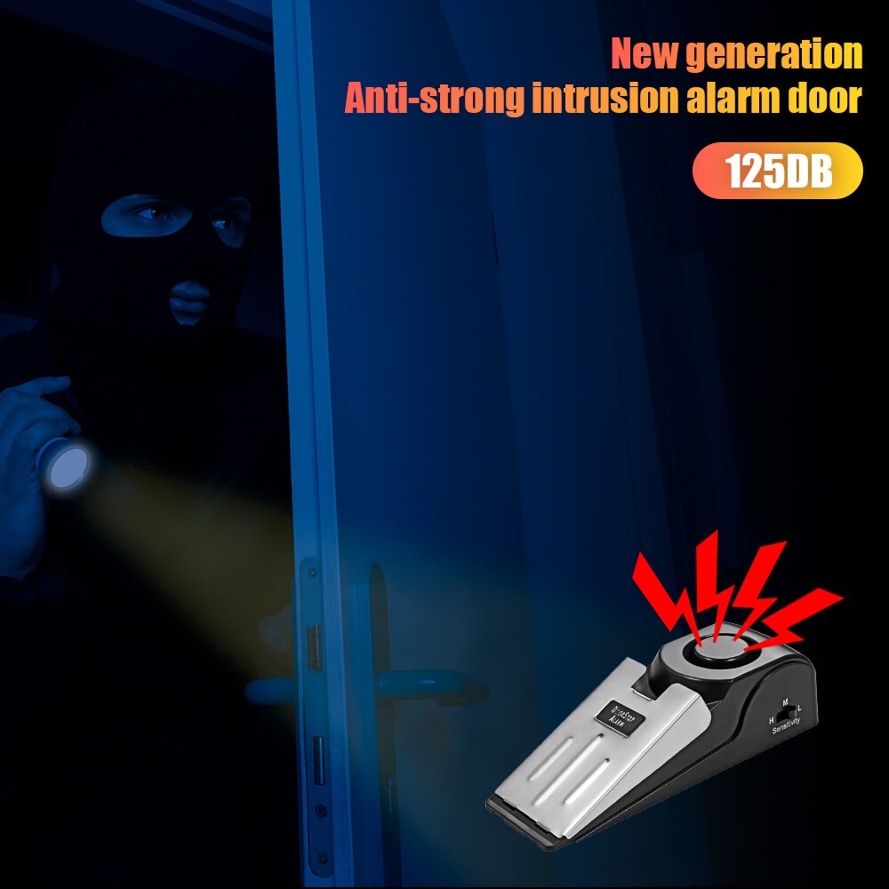 2 Pack Wireless Door Stop Alar - đánh giá và giá Door Wedge Alarm