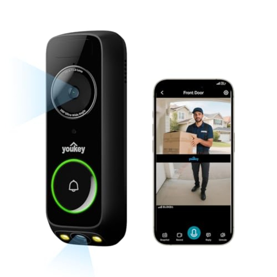Wireless doorbell camera for h - đánh giá và giá Home Security Cameras No Subscription